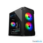 WENJIE MINI GAMING CASING WITH 2 RGB FANS